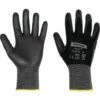 Honeywell Polytril Skin Palm-side Coated Black Gloves - Size 8 -HONEYWELL Shop 13851240 1