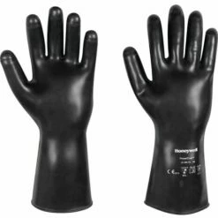 Honeywell 080-10 Powercoat Butyl Black Gloves - Size 11