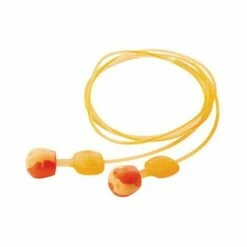 Honeywell 1034521 Trustfit Pod Corded Push-in Foam Earplug, Box Of 100