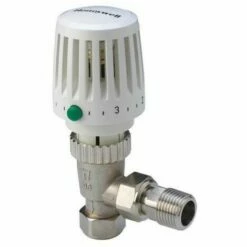 Honeywell VT117E 15mm TRV Thermostatic Radiator Valve Angled Central Heating