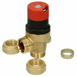 Honeywell Auto Bypass Valve 22mm DU145 Angled