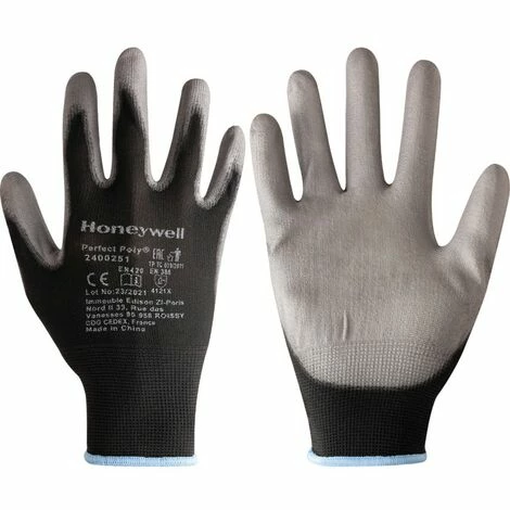 Honeywell 2400251 Perfect 3/4 Coated Black/Grey Gloves - Size 7 Honeywell 2400251 Perfect 3/4 Coated Black/Grey Gloves - Size 7 -HONEYWELL Shop 36844824 1