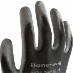Honeywell 2400251 Perfect 3/4 Coated Black/Grey Gloves - Size 7 -HONEYWELL Shop 36844824 4