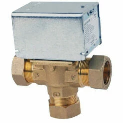 Honeywell Mid Position 3 Port Valve 28mm V4073A1088 (Genuine Honeywell Part)